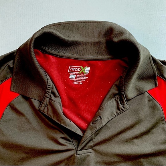 Izod Golf Polo Shirt Cool-FX Sz XL - Picture 3 of 10